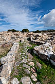 Gourni, the most completely preserved of the Minoan towns.